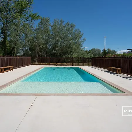 Riboleys - T3 Climatisee Avec Piscine Вилла *