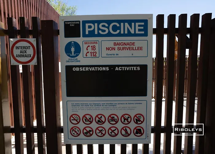Riboleys - T3 Climatisee Avec Piscine Villa *